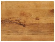 vidaXL Επιφάνεια Τραπεζιού Ορθογώνια 80x60x2,5 εκ. Μασίφ Ξύλο Μάνγκο