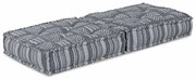 vidaXL Μαξιλάρι Γκρι 70 x 70 x 36 εκ Πολυεστέρας