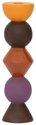 Κηροπήγιο Leken - Mango Wood 6.5 x 6.5 x 23.5 CM Urban Nature Culture Amsterdam