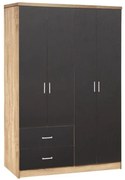 ΝΤΟΥΛΑΠΑ 4ΦΥΛΛΗ BRIANA ME 2 ΣΥΡΤΑΡΙΑ HM339.04 SONAMA-ΓΚΡΙ 120Χ42,5Χ180,5εκ.