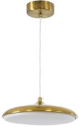 Φωτιστικό Οροφής Baron 60886 Φ25x8cm Led 1440lm 12W Gold Globostar