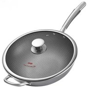 Aντικολλητικό τηγάνι Wok 32cm DSP CS004-W32