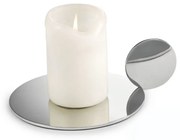 Κηροπήγιο Radius L 235008 15x5cm Inox Philippi Ανοξείδωτο Ατσάλι