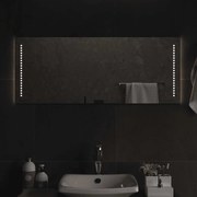 vidaXL Καθρέφτης Μπάνιου με LED 100x40 εκ.