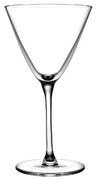Σετ 6τμχ Ποτήρι Martini Κρυσταλλίνης Διάφανο NUDE Giorgio Bargiani 190ml NU67214-6