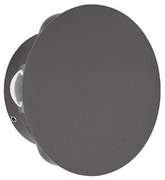Φωτιστικό Τοίχου - Απλίκα Smooth 4318400 LED 7W 3000K 387Lm 12x5,5cm Dark Grey Viokef
