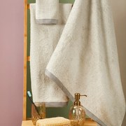 Πετσέτες Μπάνιου (Σετ 3τμχ) Whitegg T083 500gsm Εκρού