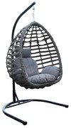 ΚΟΥΝΙΑ ΚΡΕΜΑΣΤΗ WICKER-RATTAN 5397 G Με βάση