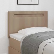 vidaXL Κεφαλάρι Απλό Σχέδιο Καπουτσίνο 100 εκ Ψεύτικο Δέρμα