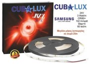 Ταινία LED 3W/m 15M 60LED/M 24V-IC CRI80 5700K 332lm/m JAZZ 131021 Cubalux 131021