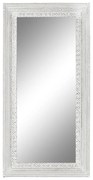 Τοίχο καθρέφτη Home ESPRIT Λευκό Ινδός Μαρινάτος 87 x 4 x 175 cm