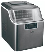 Παγομηχανή Oliver Voltz OV51447D, 170W, 22kg/24h, 3.2L, 24 τετραγωνικοί κύβοι ανά κύκλο λειτουργίας, Inox