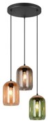 Φωτιστικό Οροφής Cork 364630317 30x150cm 3x27 10W Multi Trio Lighting