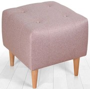 Σκαμπό Tomp 209FLF1222 43x43x43cm Pink