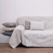 Ριχτάρι 1445 Ivory Anna Riska Τριθέσιο 180x280cm Chenille