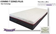 Στρώμα Combo 7 Zones Latex Plus 24 cm - 160x200