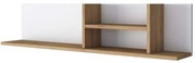 Ραφιέρα Τοίχου 893RAN3313 120x19,8x25cm White-Walnut