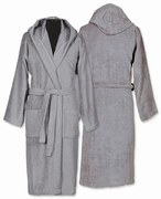 Μπουρνούζι Με Κουκούλα Comfort Grey M 5205495383606