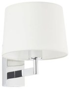 Φωτιστικό Τοίχου - Απλίκα Artis 68491-01 E27 max 15W Chrome - White Faro Barcelona