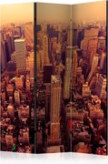 Διαχωριστικό με 3 τμήματα - Bird Eye View Of Manhattan, New York [Room Dividers]