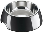 Ταΐστρα σκύλων Hunter μελαμίνη Ανοξείδωτο ατσάλι Μαύρο 350 ml (18,5 x 18,5 x 9,5 cm)