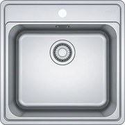 Franke Smartline Bell BCX 610-51 Λείος Inox Νεροχύτης 60 cm