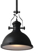 Φωτιστικό Οροφής Μονόφωτο Aca Cronus KS1300P311BK Black