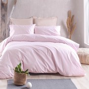 Σεντόνια Μονά (Σετ) Rythmos Diva Eloise Pink Ροζ ΧΩΡΙΣ ΛΑΣΤΙΧΟ 160x260