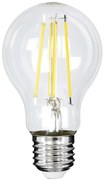 Λαμπτήρας Led Long Filament 99091 Φ6x11cm A60 E27 4W 840lm 4000K Clear GloboStar 4W