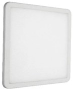 Panel Led Χωνευτό Flexi1940SW 19W 4000K 1500lm White Aca Τετράγωνο Αλουμίνιο
