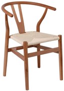Καρέκλα Στοιβαζόμενη Lima Ε7517,2 56x55x76cm Walnut