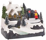 vidaXL Γιορτινός Τραπεζοκόμος Πολύχρωμο 16 x 11,5 x 13 εκ. Πλαστικό