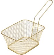 Καλάθι ArteLibre Με Λαβή Χρυσό Μέταλλο 14x11x7cm