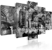 Πίνακας - The essence of London - 5 pieces 100x50