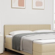 vidaXL LED Κεφαλάρι Απλό Σχεδιασμού Φωτεινό Πράσινο-Γκρι 90 εκ. Κορντούρα Ύφασμα