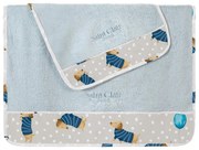 Βρεφικές Πετσέτες (Σετ 2τμχ) Saint Clair Pet Blue