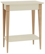 Κονσόλα Mimo S MIMOCSBE2 65x35x74cm Chalk White-Beech Mdf,Ξύλο