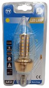 LED ΛΑΜΠΑ Ε14/8W/3000K 5919