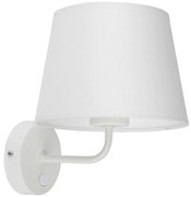 Φωτιστικό Τοίχου - Απλίκα Maja 1882 23x25cm 1xΕ27 15W White TK Lighting