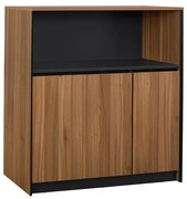 Ντουλάπι Γραφείου Supreme Honey Oak - Grey 120X40X120 HM2358