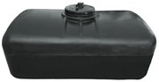 Radia ΔΕΞΑΜΕΝΗ ΠΑΡΑΛ/ΔΗ ΟΡΙΖ. 1000L 155x70x115cm ΜΑΥΡΗ KANEL-113.1.1000Μ