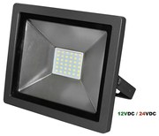 Adeleq Προβολέας Led-Smd 30W 12/24Vdc 4000K Ip65 Ανθρακί 3-330221