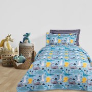 DAS KIDS ΚΟΥΒΕΡΛΙ 160Χ240 ΜΟΝΟ 4928 BLUE, GREY