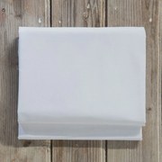 Σεντόνι Superior Satin Με Λάστιχο White Nima Υπέρδιπλo 165x240cm 100% Cotton Satin