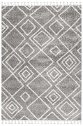 Χαλί (200x280) Polcarpet Silky Shaggy 602 D.Grey