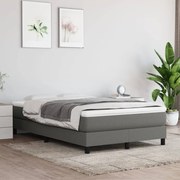 ΠΛΑΙΣΙΟ ΚΡΕΒΑΤΙΟΥ BOXSPRING ΣΚΟΥΡΟ ΓΚΡΙ 120X200 ΕΚ. ΥΦΑΣΜΑΤΙΝΟ 3120501