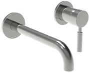 La Torre New Tech Inox Μπαταρία Νιπτήρος Εντοιχισμού 2 Οπών 12208-110