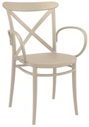 SIESTA CROSS XL TAUPE ΠΟΛΥΘΡΟΝΑ ΠΟΛ/ΝΙΟΥ 57Χ51Χ87εκ.20.0595