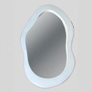 Καθρέπτης Τοίχου Πλαστικός Λευκός 95x3,5x55εκ. ESTHETI 811-20006