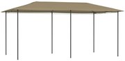 vidaXL Κιόσκι Taupe 2,98 x 5,3 x 2,59 μ. 160 γρ./μ²